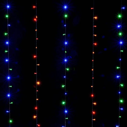 Safety Voltage Operated 300 LED Curtains Light DailySale