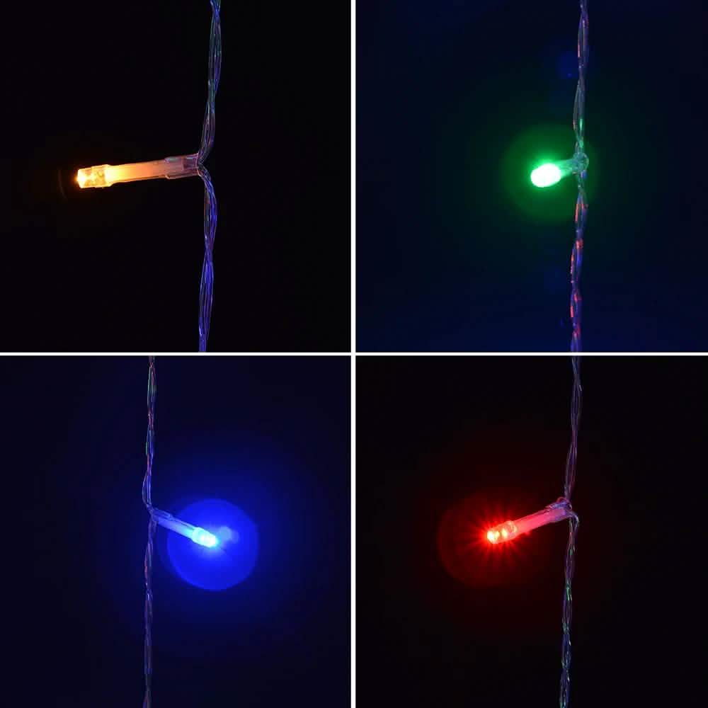 Safety Voltage Operated 300 LED Curtains Light DailySale