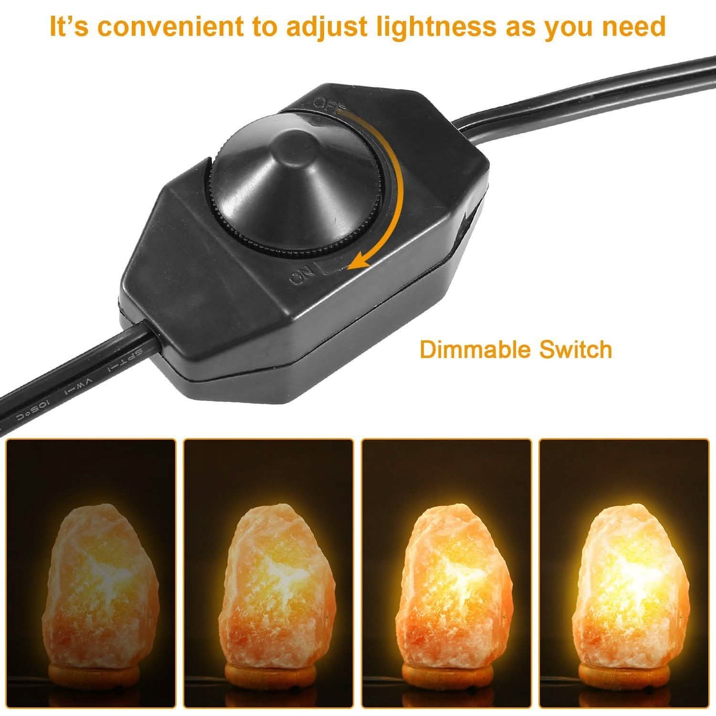 Salt Crystal Rock Lamp DailySale