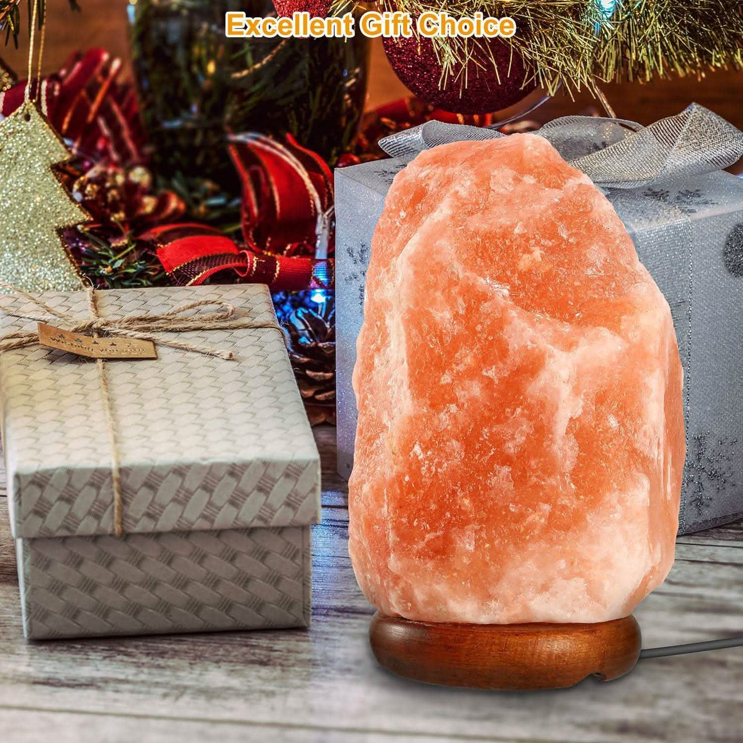 Salt Crystal Rock Lamp DailySale