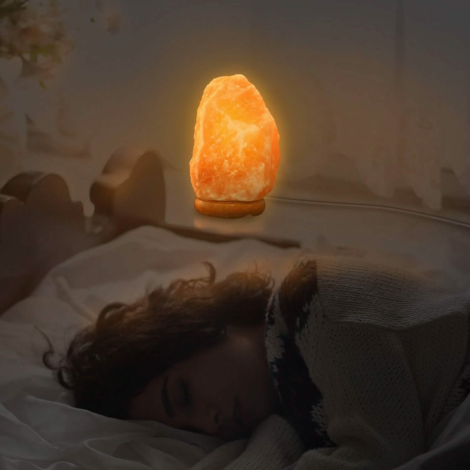 Salt Crystal Rock Lamp DailySale