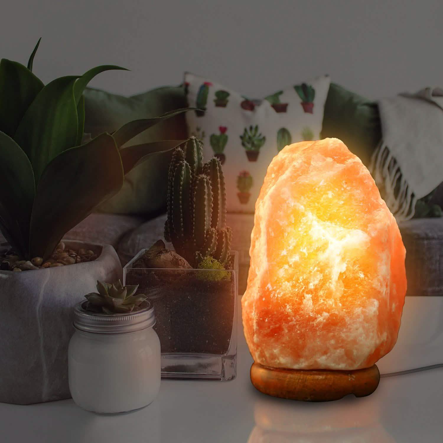 Salt Crystal Rock Lamp DailySale