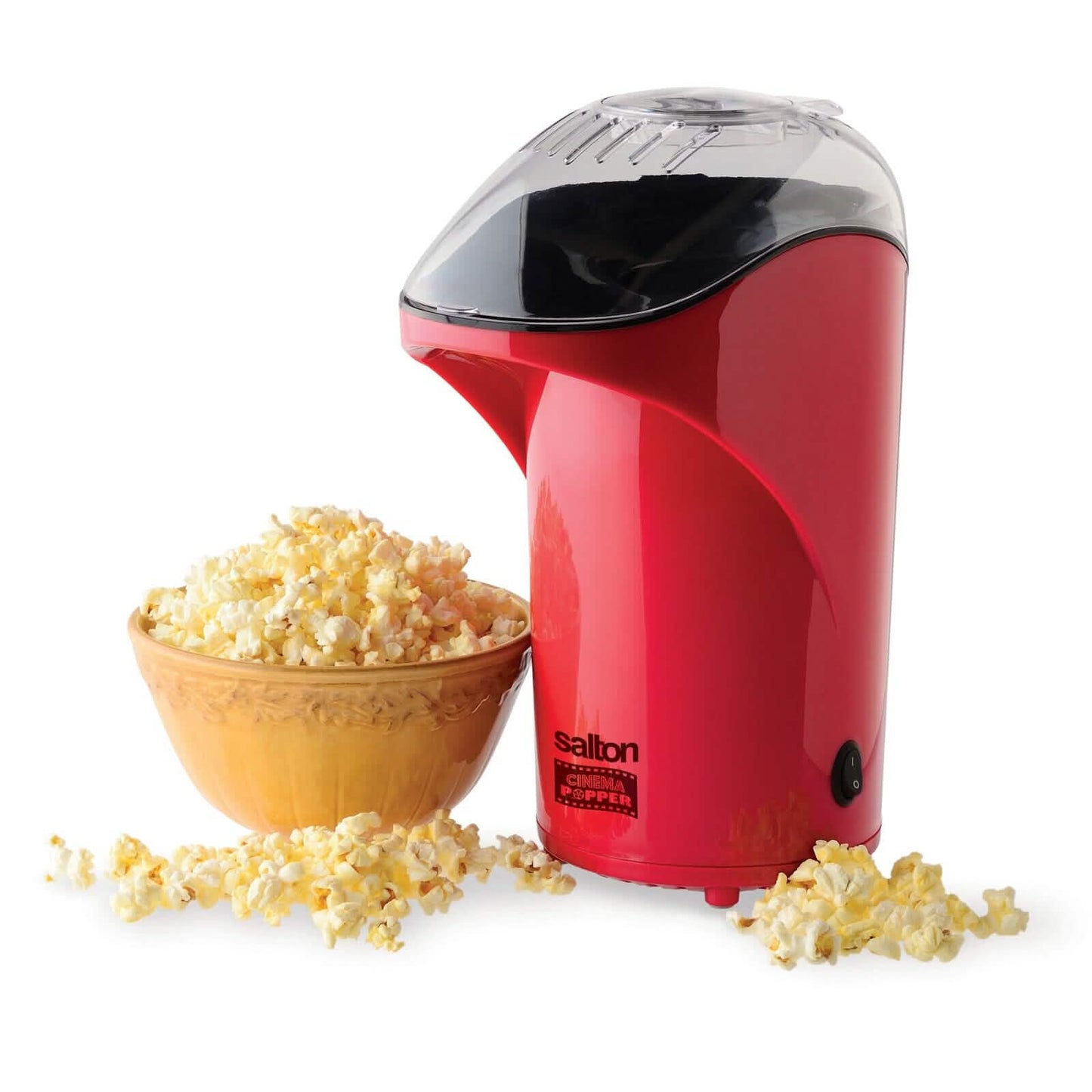 Salton Cinema Popper Popcorn Maker - Red DailySale