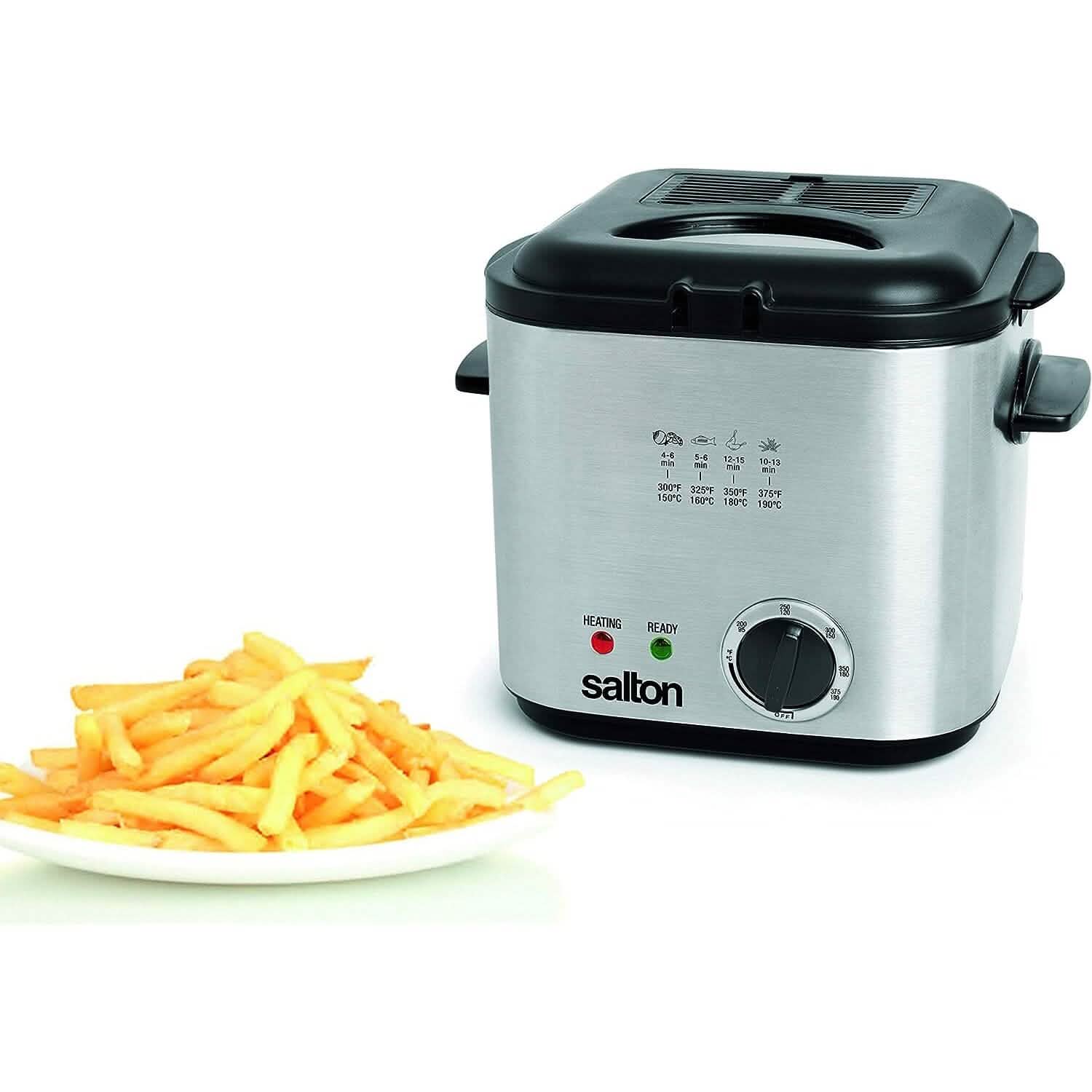 Salton Compact Deep Fryer 1.0 Liter/Quart DailySale