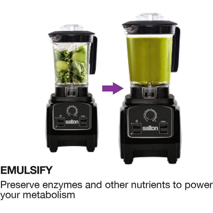 Salton Compact Power Blender 1.2 L/Qt DailySale