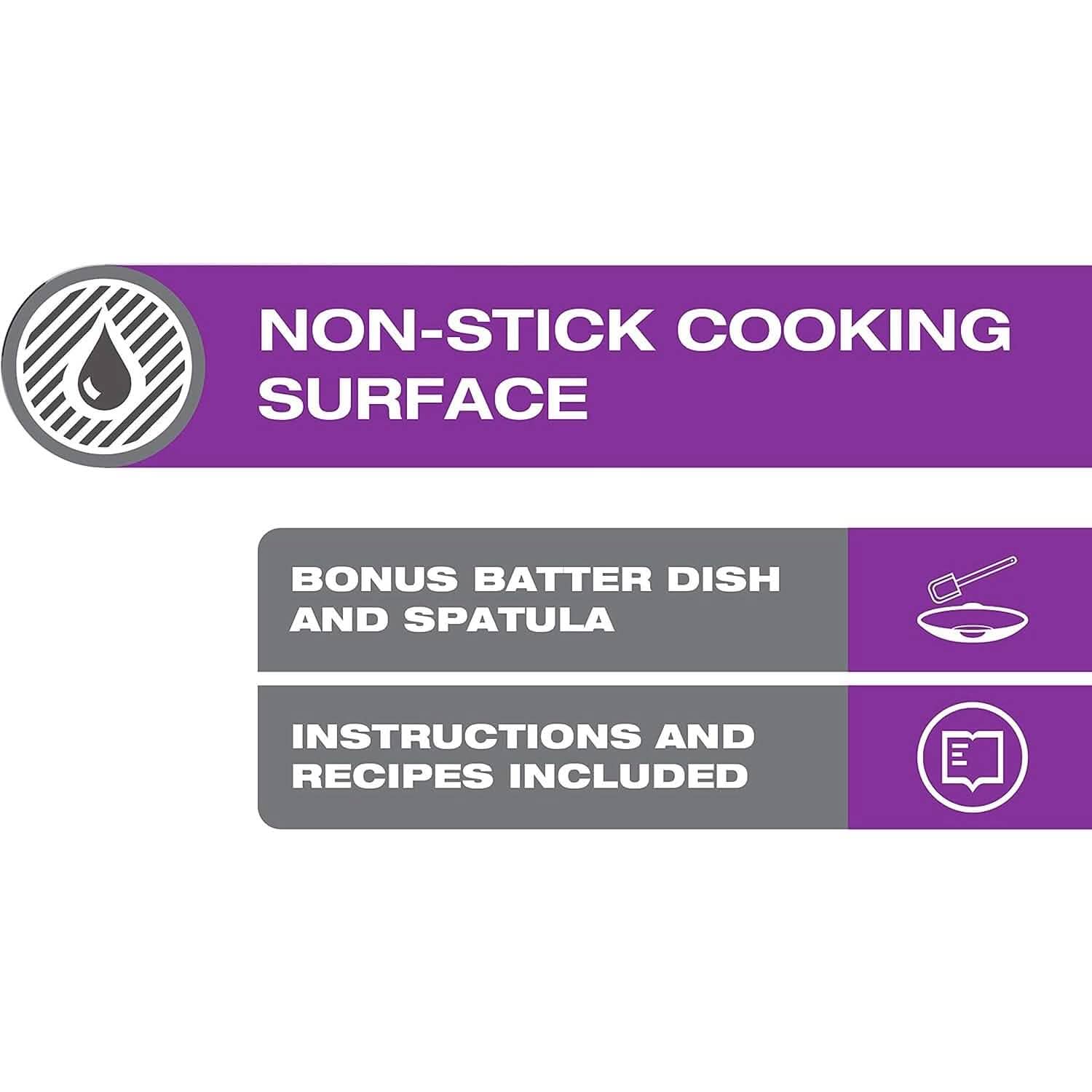 Salton Corded Crepe Maker DailySale