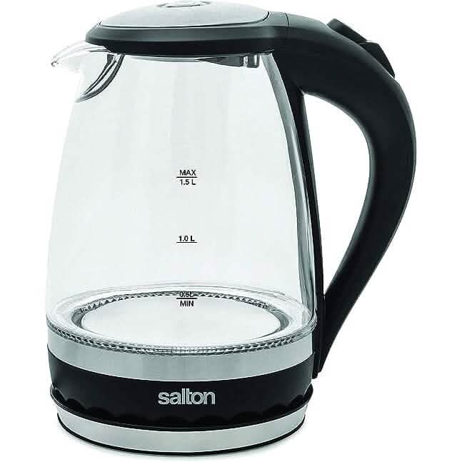 Salton Cordless Electric Glass Kettle DailySale