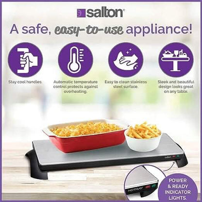 Salton Cordless Hotray® Warming Tray DailySale