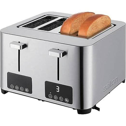 Salton Digital 4 Slice Toaster - Stainless Steel DailySale