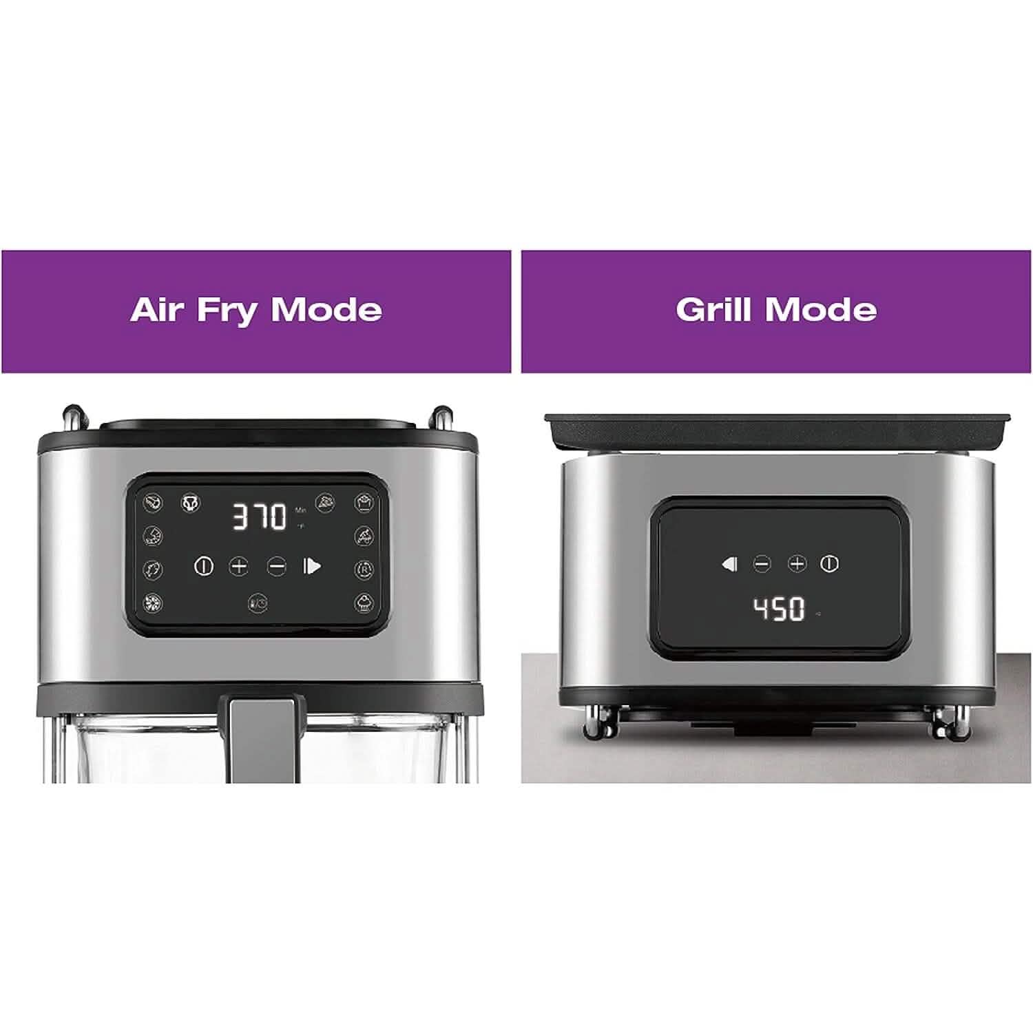 Salton Flip and Cook 3-in-1 Air Fryer, Grill & Dehydrator DailySale