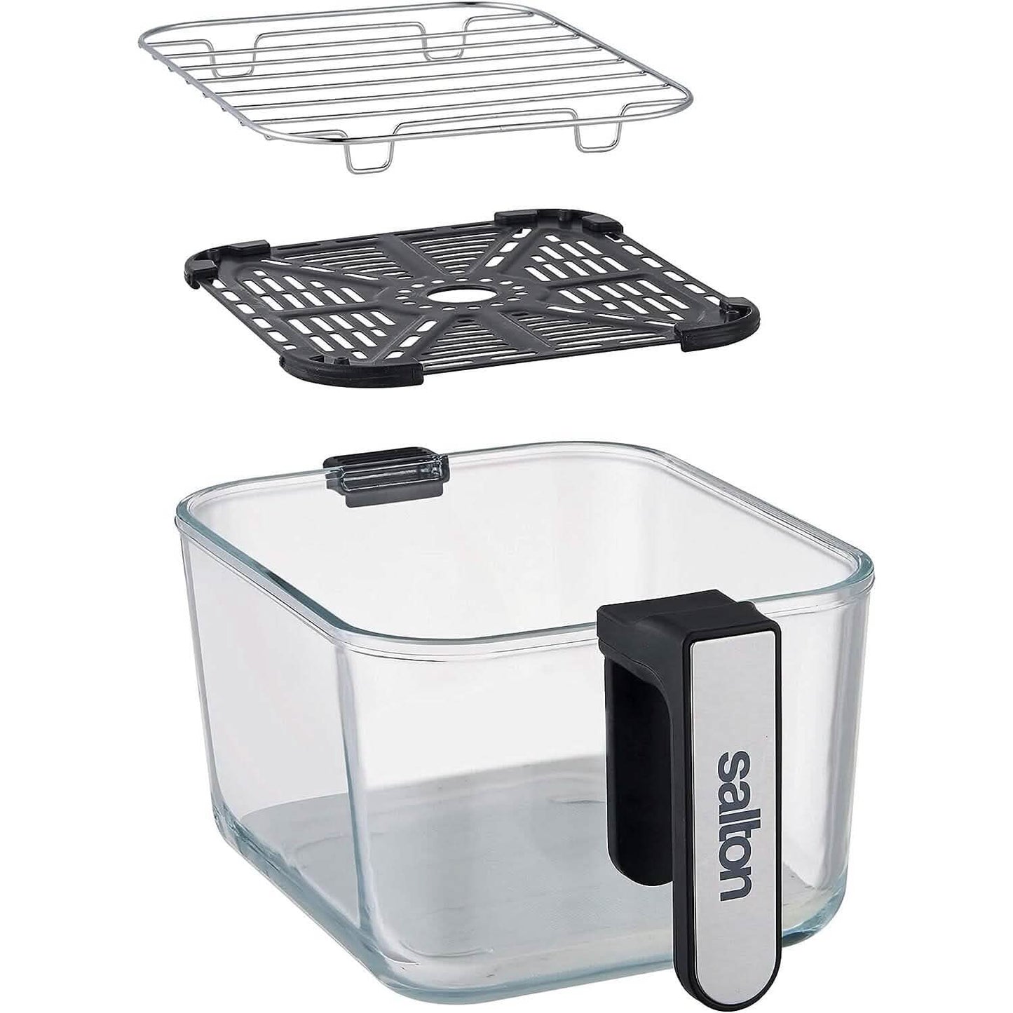 Salton Flip and Cook 3-in-1 Air Fryer, Grill & Dehydrator DailySale