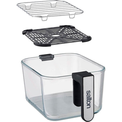 Salton Flip and Cook 3-in-1 Air Fryer, Grill & Dehydrator DailySale