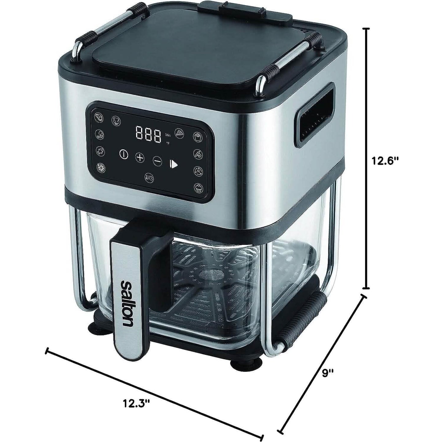 Salton Flip and Cook 3-in-1 Air Fryer, Grill & Dehydrator DailySale