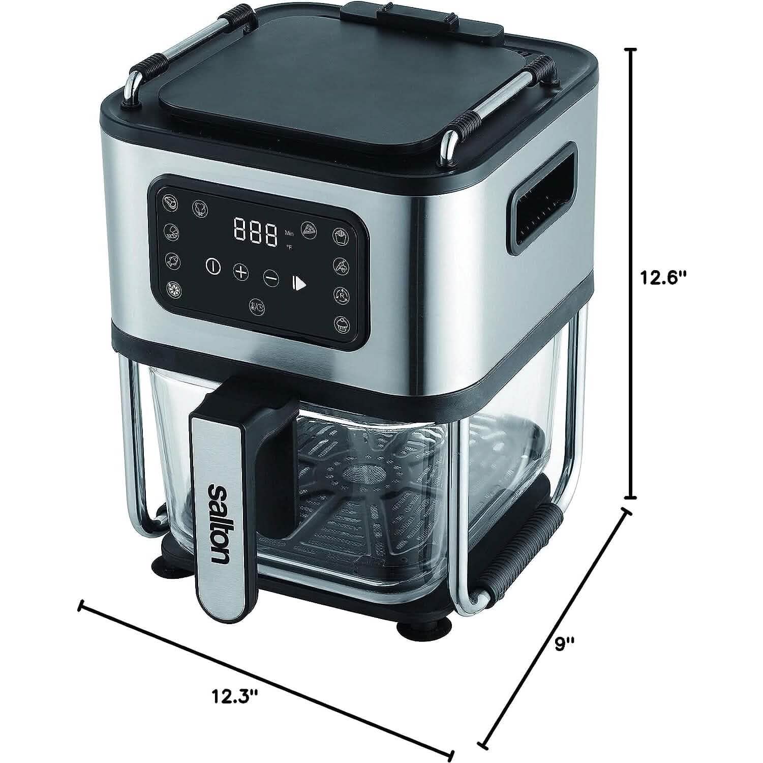 Salton Flip and Cook 3-in-1 Air Fryer, Grill & Dehydrator DailySale