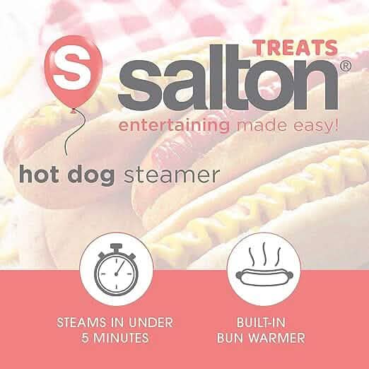 Salton Hot Dog Food Steamer DailySale