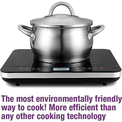 Salton Induction Cooktop with Temperature Probe DailySale