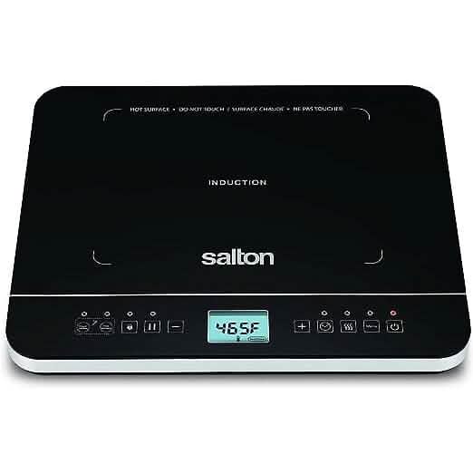 Salton Induction Cooktop with Temperature Probe DailySale