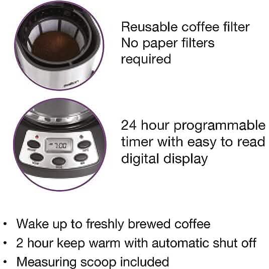 Salton Jumbo Java Coffee Maker 14 Cup DailySale
