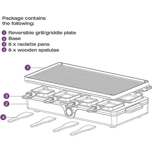 Salton Party Grill/Raclette – 8 person DailySale