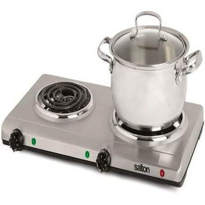 Salton Portable Double Cooktop DailySale