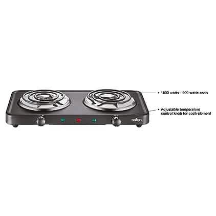 Salton Portable Electric Cooktop DailySale