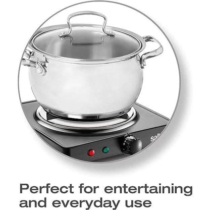 Salton Portable Electric Cooktop DailySale