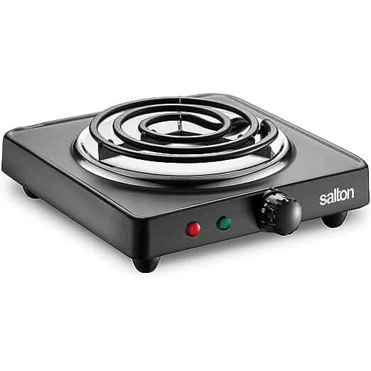 Salton Portable Electric Cooktop DailySale