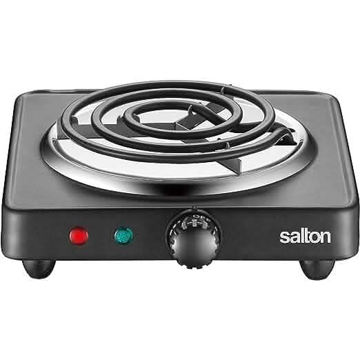 Salton Portable Electric Cooktop DailySale