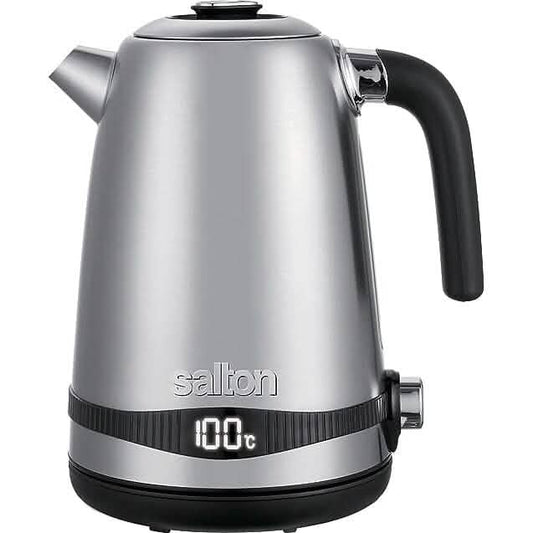 Salton Stainless Steel Digital Kettle - Variable Temperature DailySale