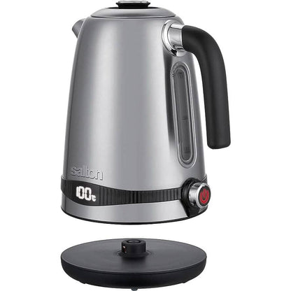 Salton Stainless Steel Digital Kettle - Variable Temperature DailySale