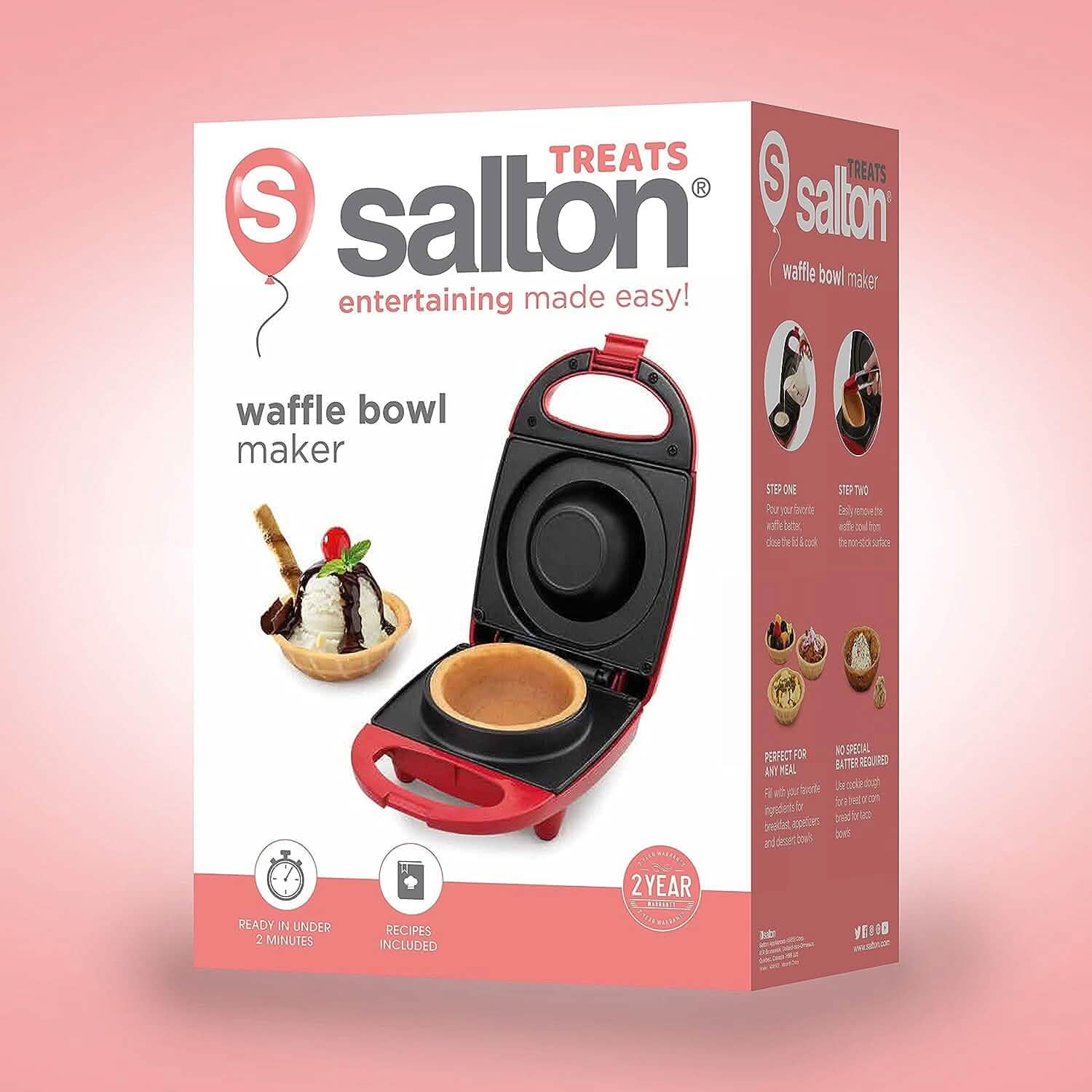 Salton Waffle Bowl Maker DailySale