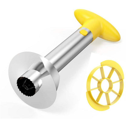 SameTech Easy Kitchen Tool Stainless Steel Fruit Pineapple Peeler Corer Slicer Cutter DailySale