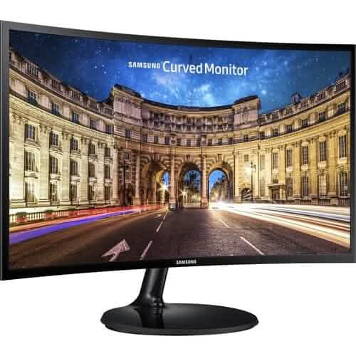 Samsung CF390 27" 16:9 Curved LCD FHD 1920x1080 Curved Desktop Black Monitor  (Refurbished) DailySale