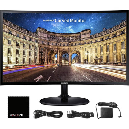 Samsung CF390 27" 16:9 Curved LCD FHD 1920x1080 Curved Desktop Black Monitor  (Refurbished) DailySale