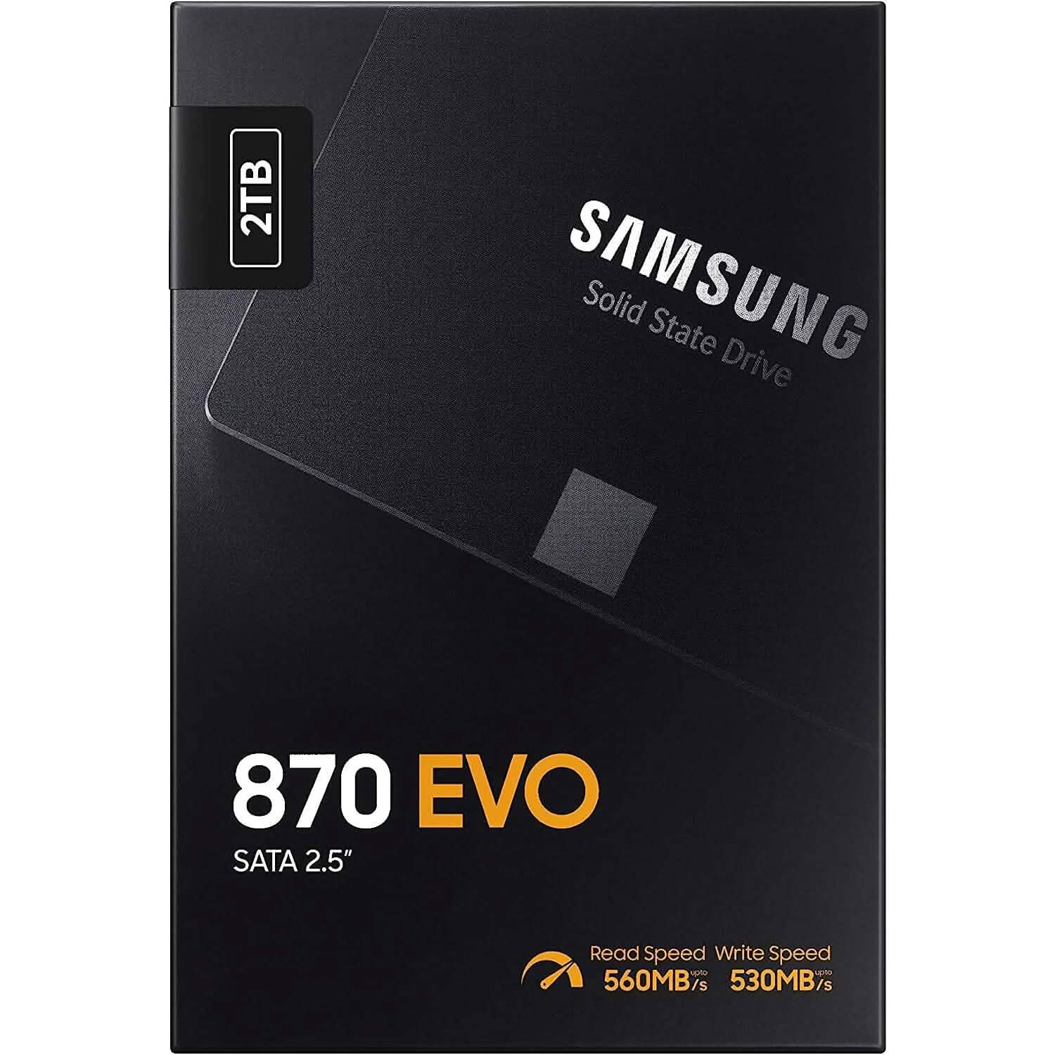 Samsung Electronics 870 EVO 2TB 2.5 Inch SATA III Internal SSD (MZ-77E2T0B/AM) (Refurbished) DailySale