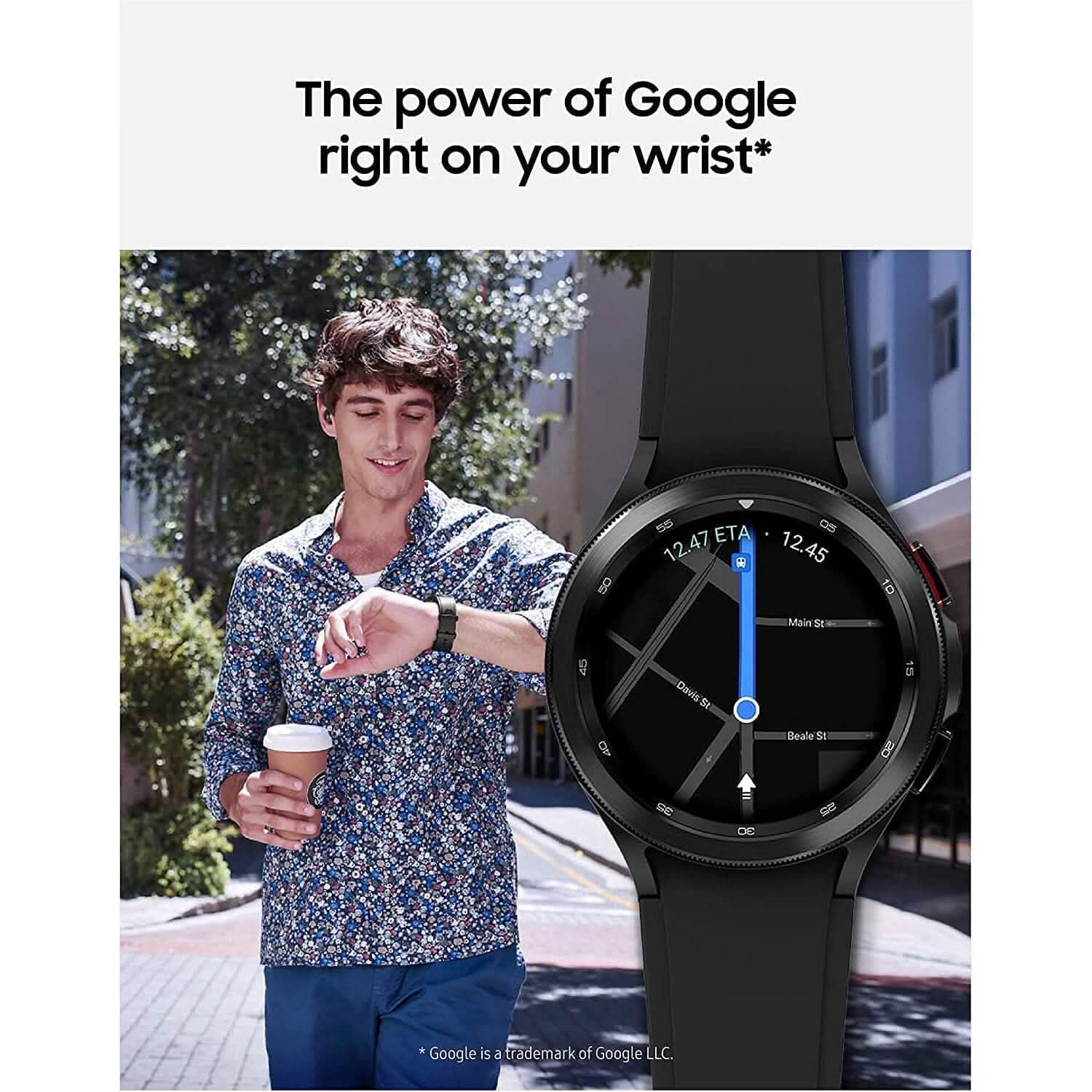 Samsung Electronics Galaxy Watch 4 Classic 46mm Smartwatch with ECG Monitor Tracker (Refurbished) DailySale