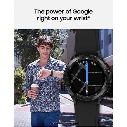 Samsung Electronics Galaxy Watch 4 Classic 46mm Smartwatch with ECG Monitor Tracker (Refurbished) DailySale