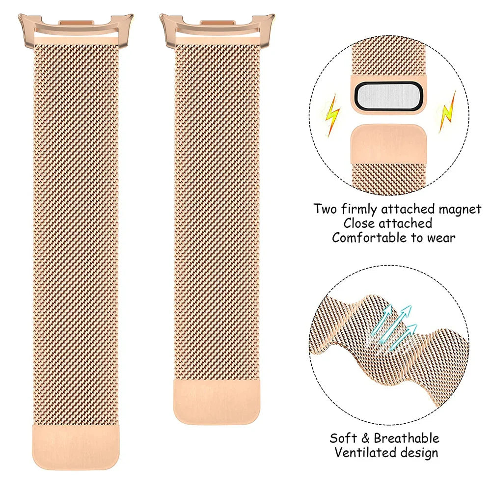 Samsung Galaxy 8 And 8 Classic Milanese Metal Band - Premium BandsCo Straps