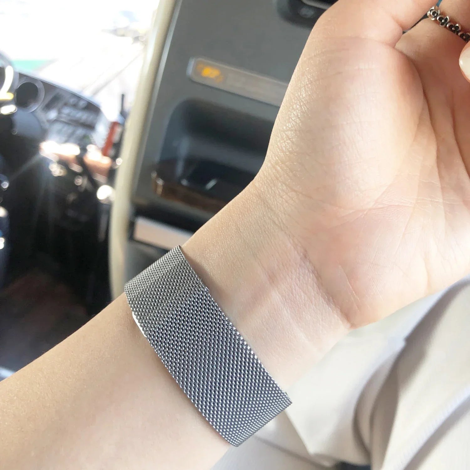 Samsung Galaxy 8 And 8 Classic Milanese Metal Band - Premium BandsCo Straps