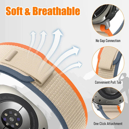 Samsung Galaxy 8 And Galaxy 8 Classic Nylon Band - Rugged BandsCo Straps