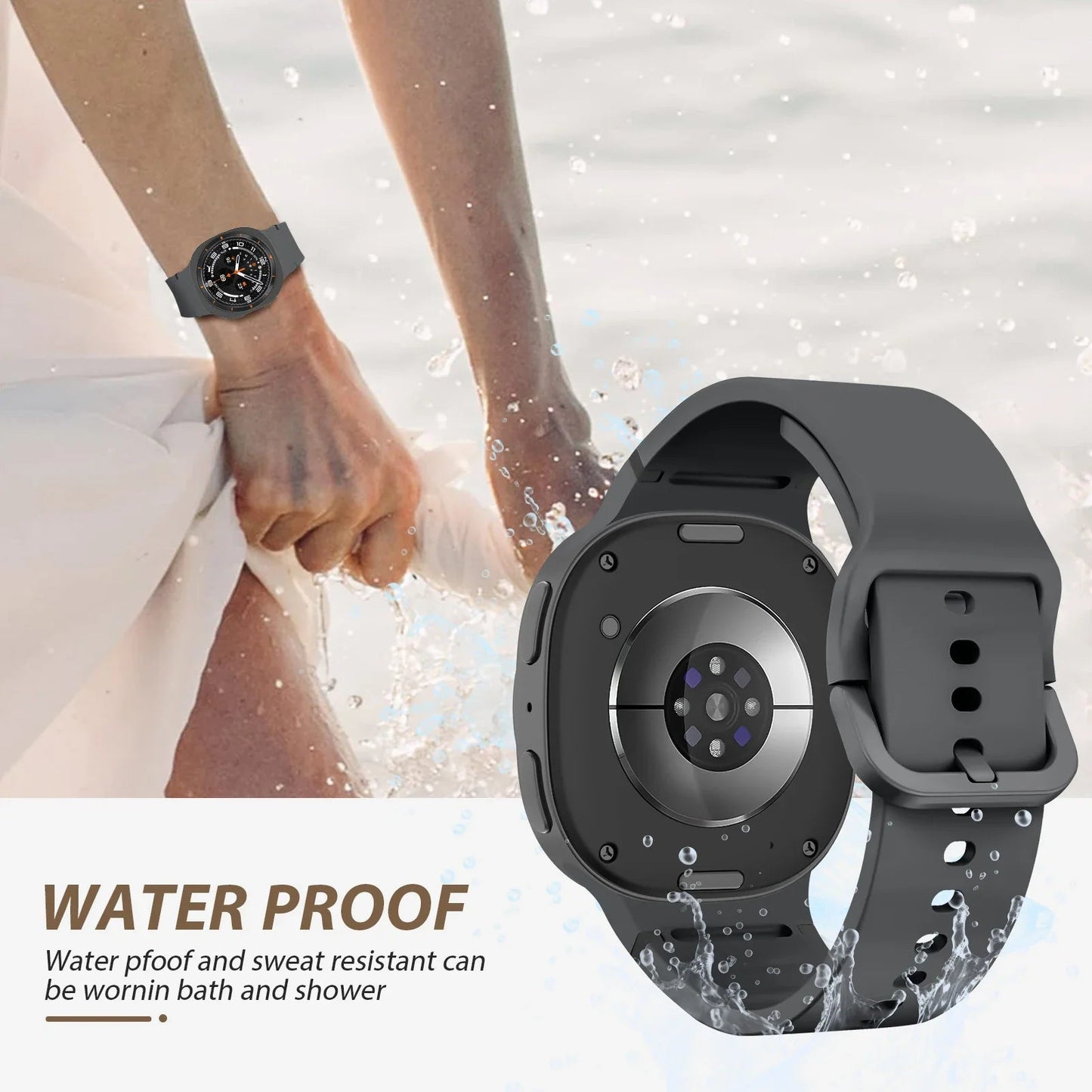 Samsung Galaxy 8 and Galaxy 8 Classic Silicone Band - Soft BandsCo Straps