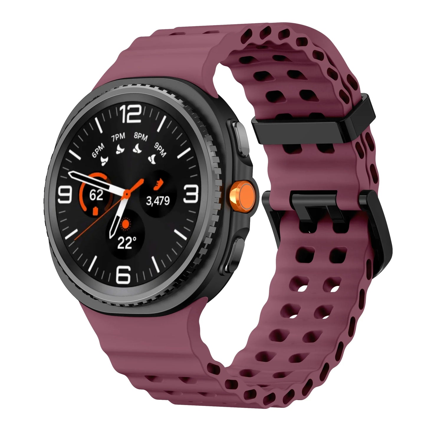Galaxy 8 Galaxy 8 Classic Silicone Band - Soft Waterproof BandsCo Straps