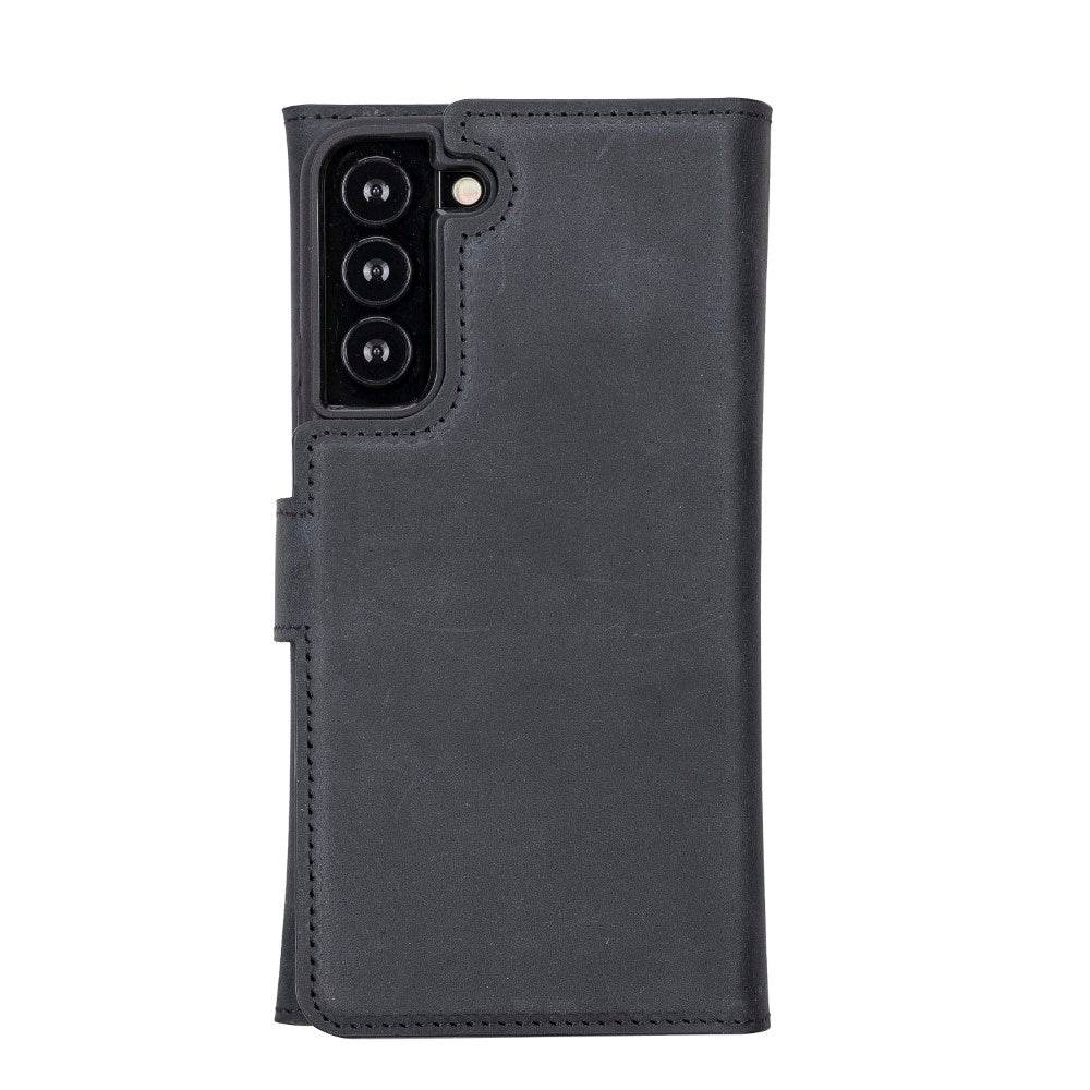 Samsung Galaxy S22 Plus Leather Wallet Case Detachable RFID – Santa Mizuri Leather