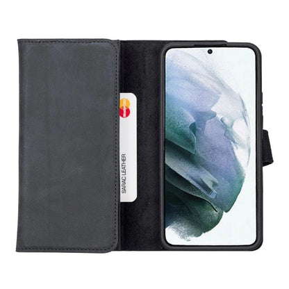 Samsung Galaxy S22 Plus Leather Wallet Case Detachable RFID – Santa Mizuri Leather