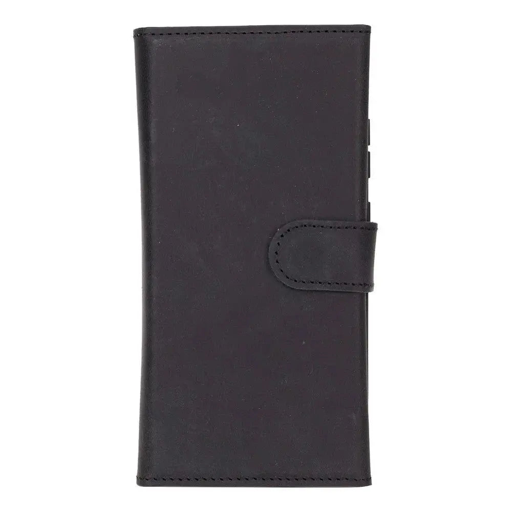 Samsung Galaxy S25 Ultra Leather Wallet Case Detachable RFID – Santa Mizuri Leather