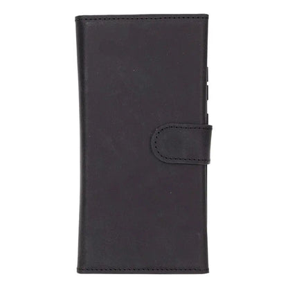 Samsung Galaxy S25 Ultra Leather Wallet Case Detachable RFID – Santa Mizuri Leather