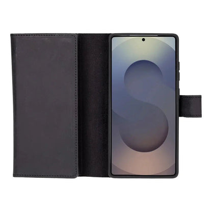 Samsung Galaxy S25 Ultra Leather Wallet Case Detachable RFID – Santa Mizuri Leather
