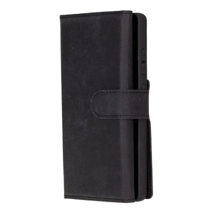 Samsung Galaxy S25 Ultra Leather Wallet Case Detachable RFID – Santa Mizuri Leather