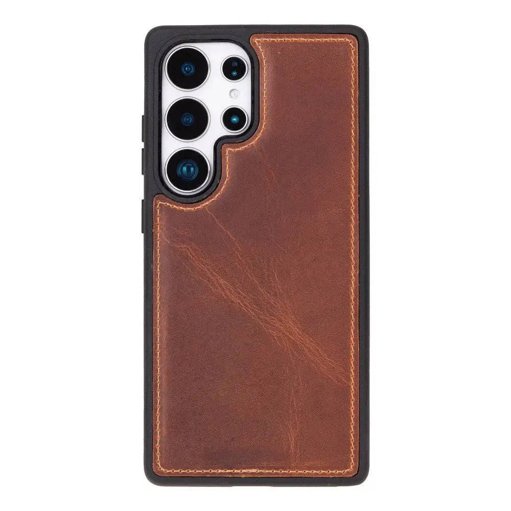 Samsung Galaxy S25 Ultra Leather Wallet Case Detachable RFID – Santa Mizuri Leather