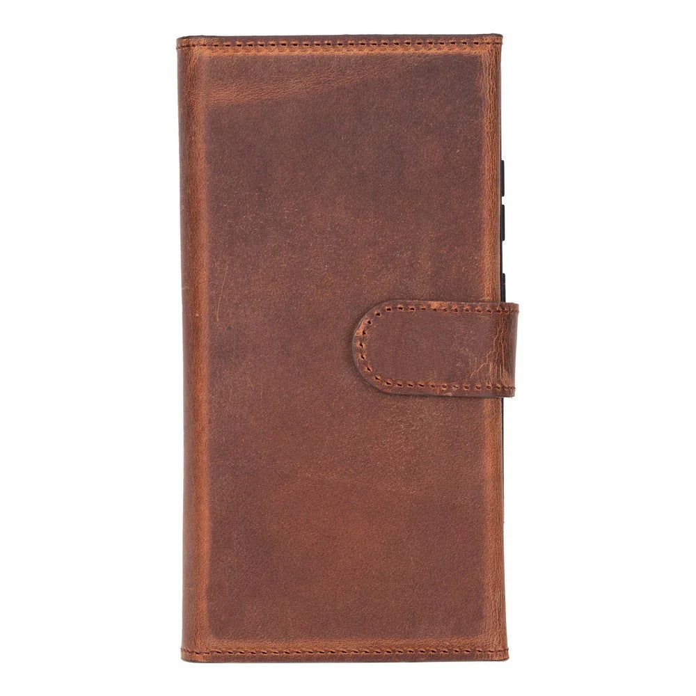 Samsung Galaxy S22 Plus Leather Wallet Case Detachable RFID – Santa Mizuri Leather